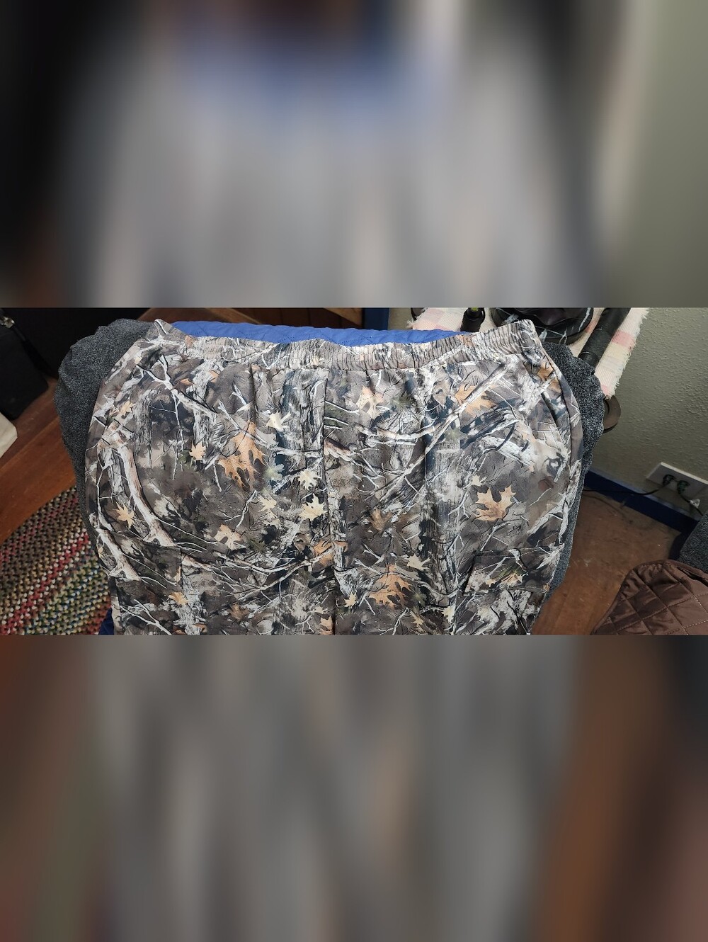 Mens Camo Lightweight XXXXL Pant